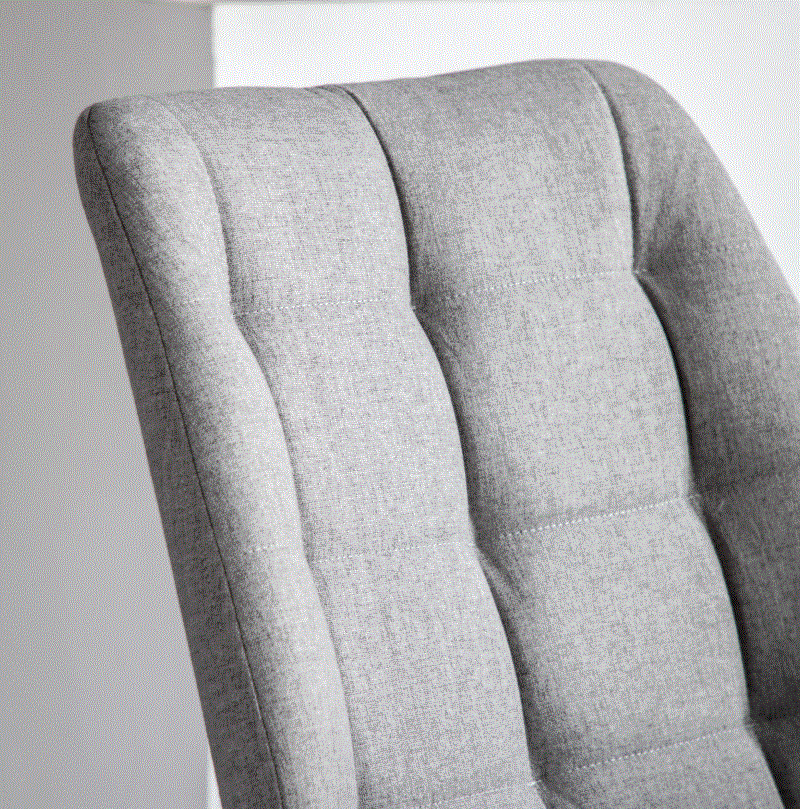 Marlow Grey Fabric Dining Chair (set of 2)