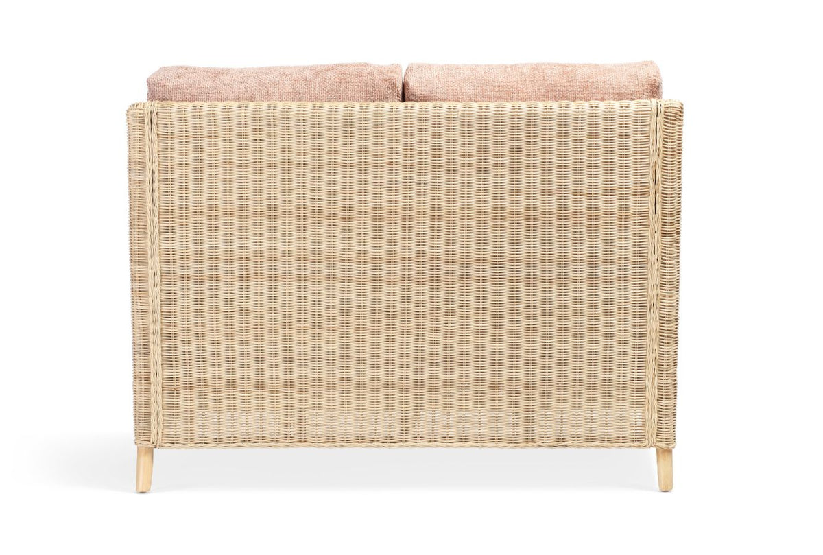 Eden Natural Cane 2 Seater Sofa