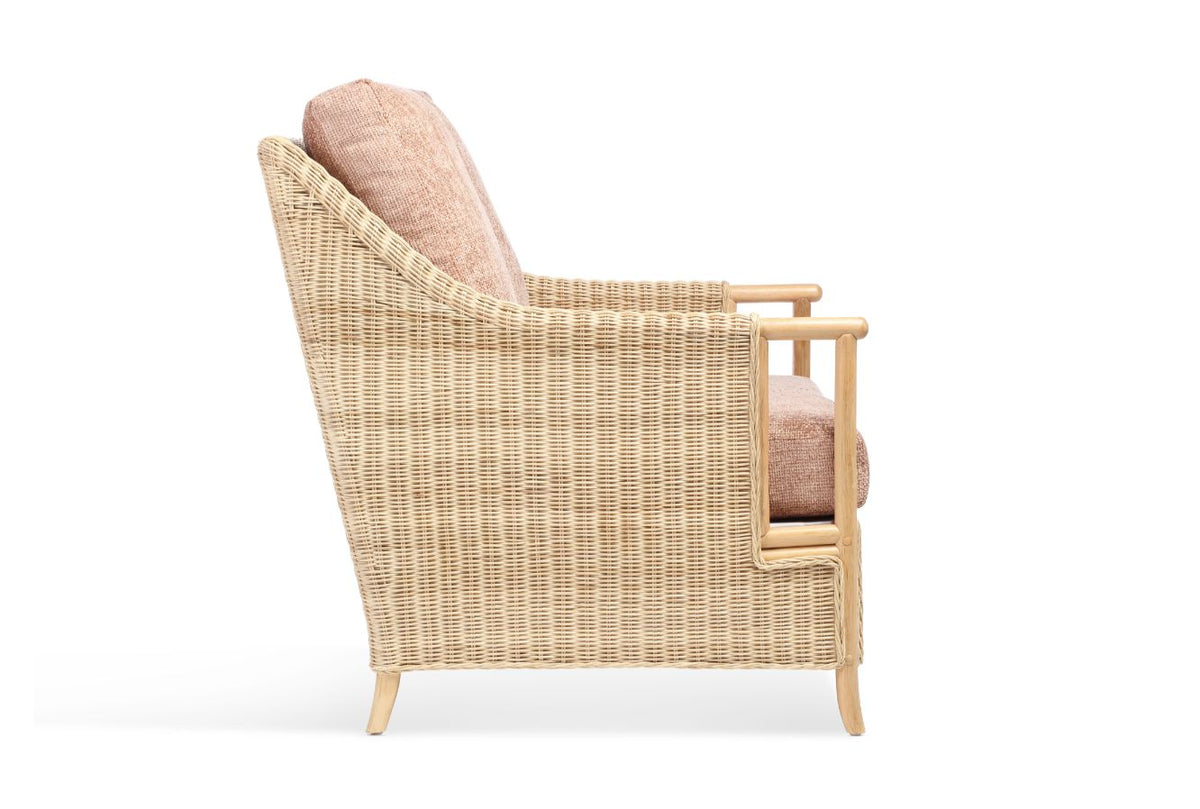 Eden Natural Cane 2 Seater Sofa