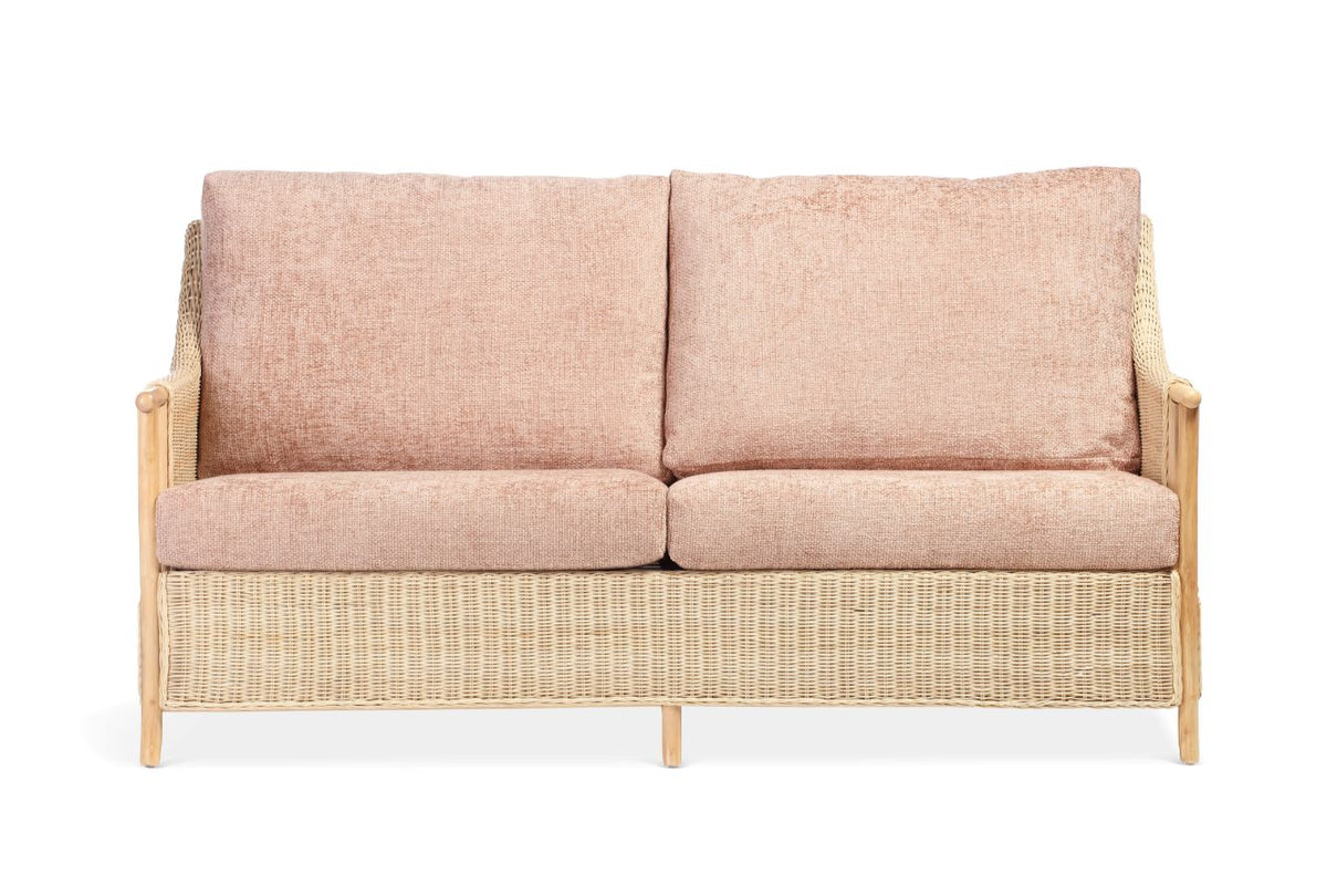 Eden Natural Cane 3 Seater Sofa