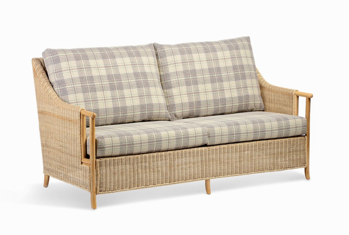 Eden Natural Cane 3 Seater Sofa