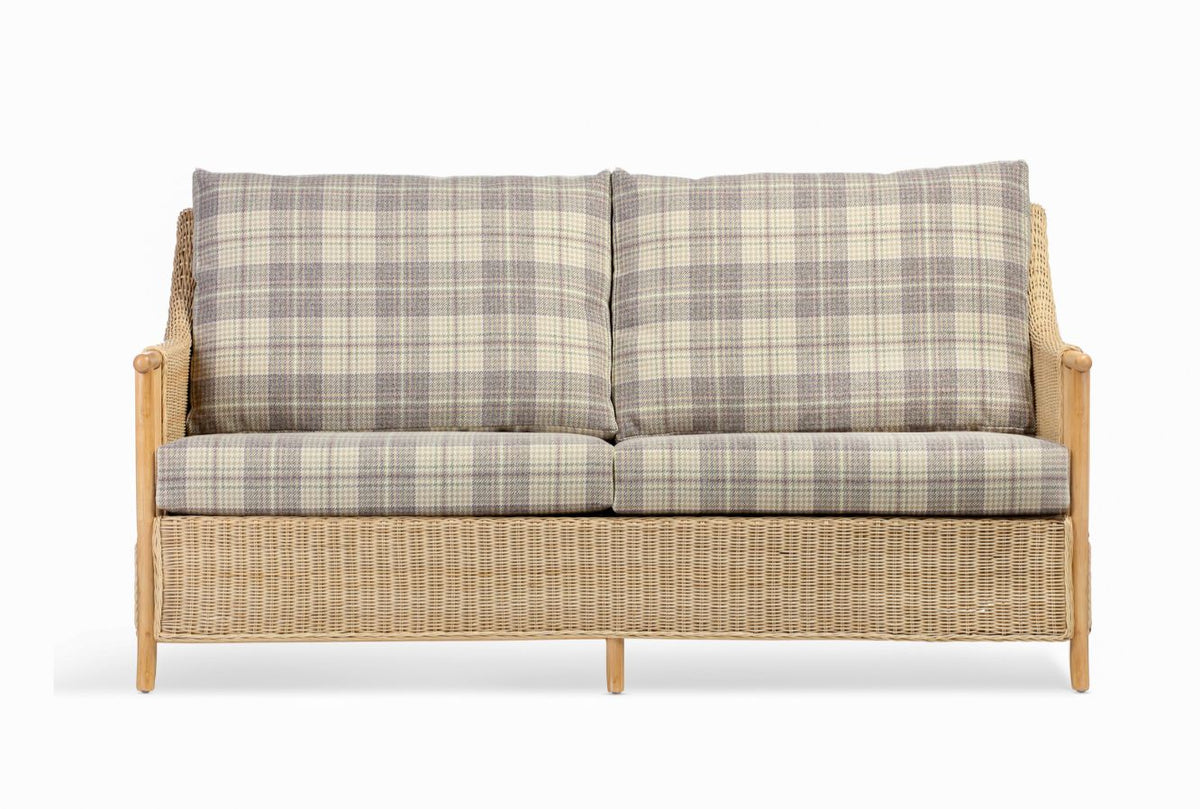 Eden Natural Cane 3 Seater Sofa