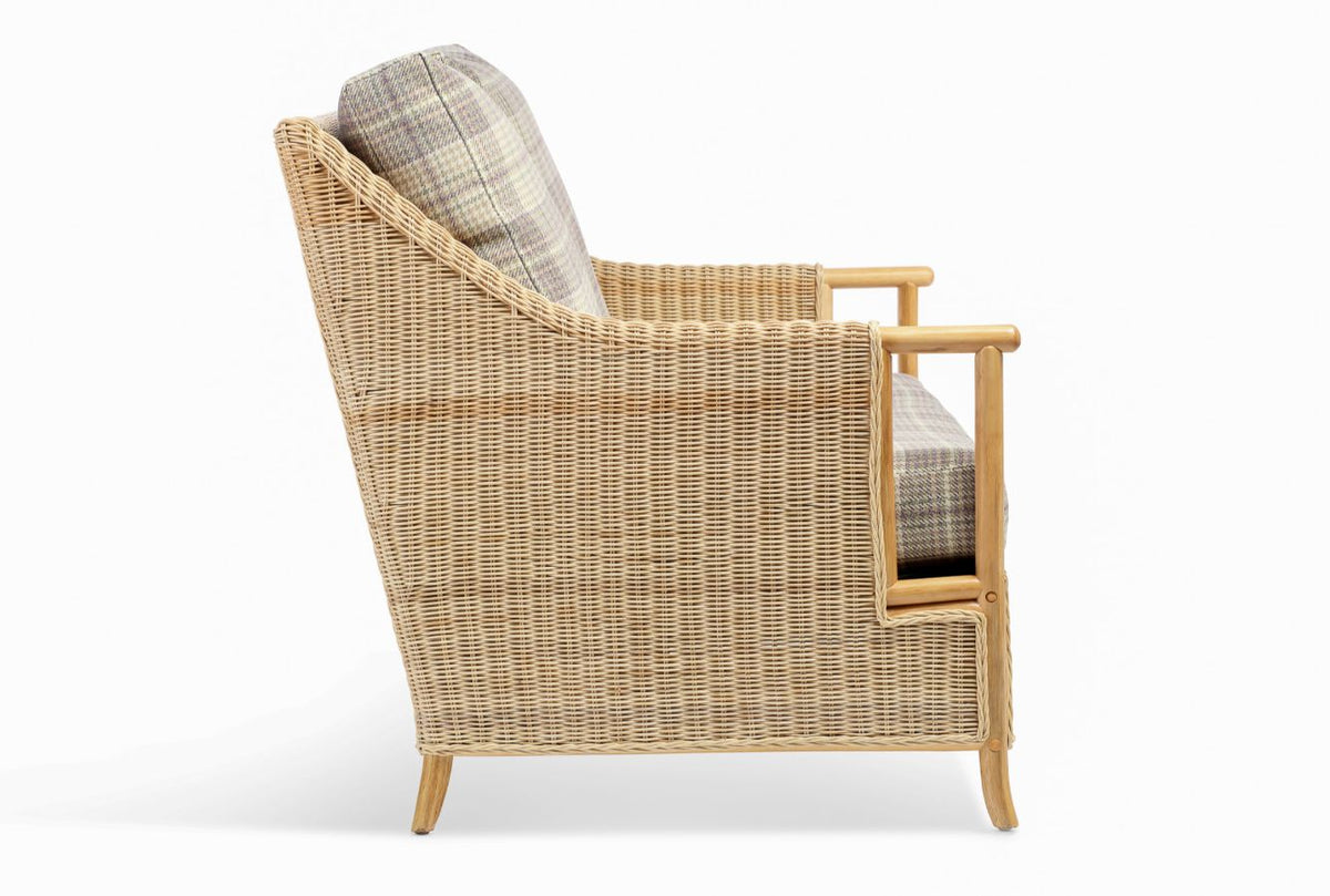 Eden Natural Cane 3 Seater Sofa