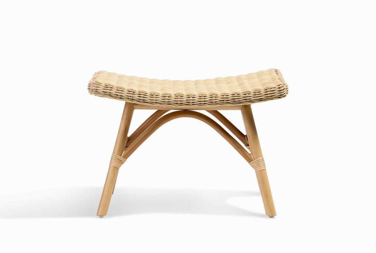 Eden Natural Rattan Footstool