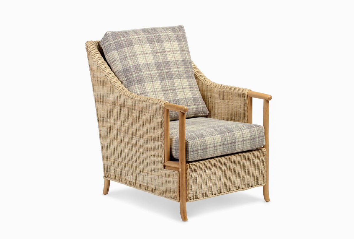 Eden Natural Cane Chair - Handcrafted Modern Armchair