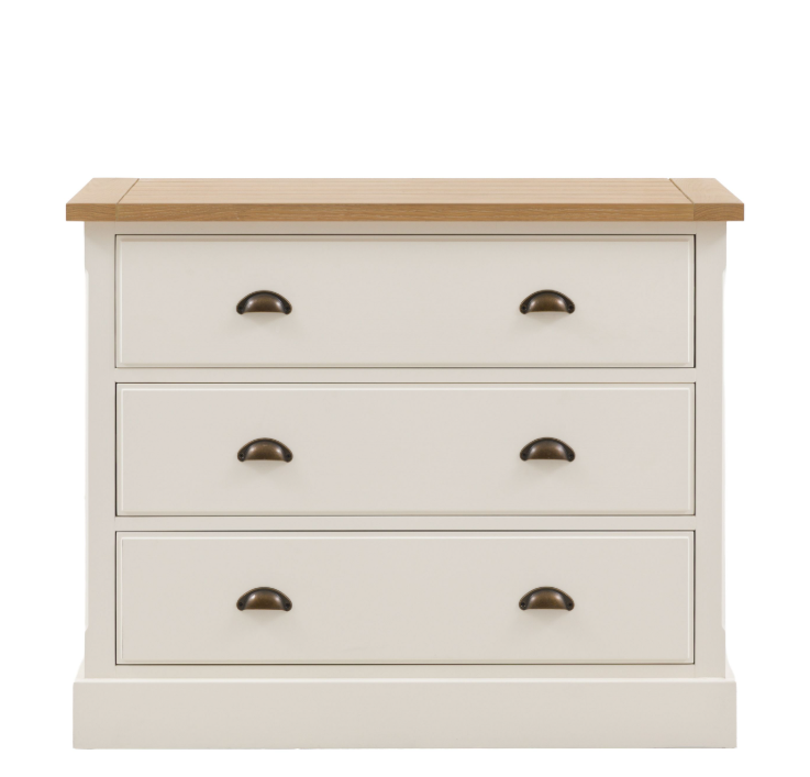 Elgin Cream 3 Drawer Chest