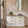 Elgin Cream 6 Drawer Chest