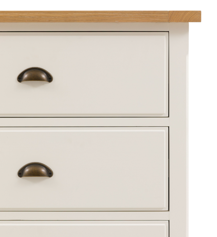 Elgin Cream 6 Drawer Chest