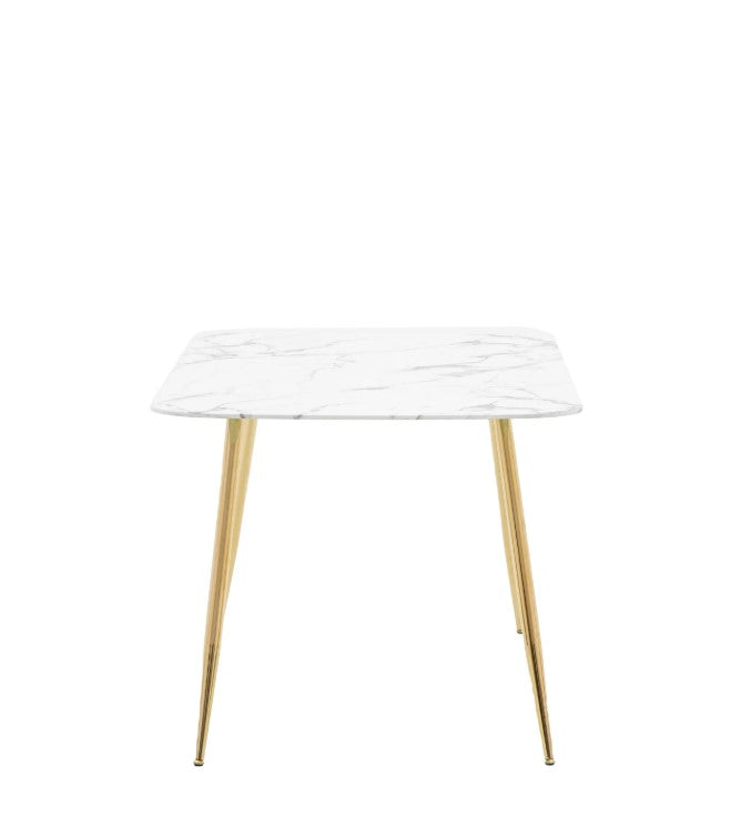 Ergo Dining Table with White Effect