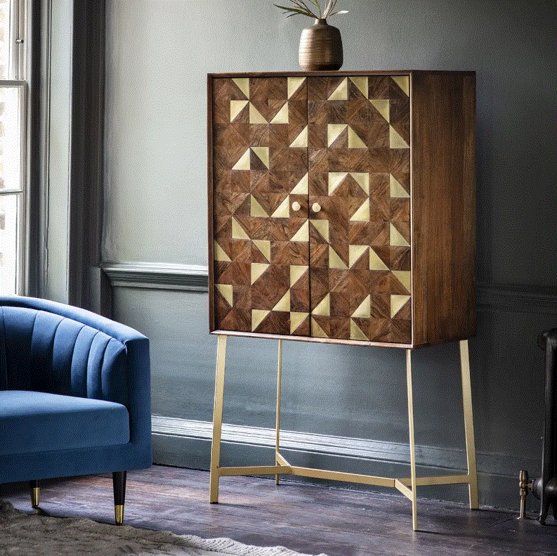 Tayo Wooden Bar Cabinet