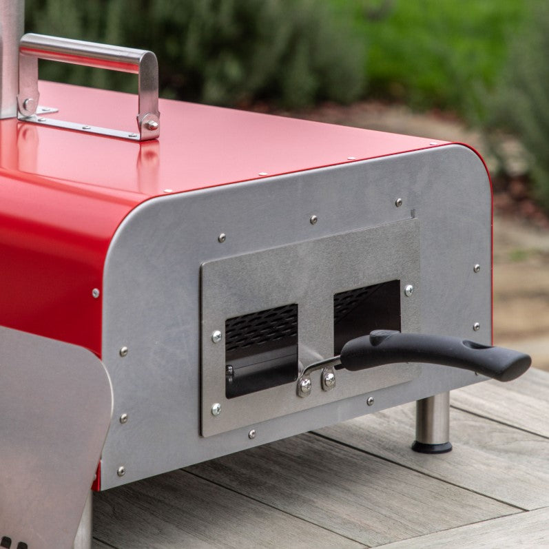 Firenze Red Pizza Oven – Compact & Powerful – Desser