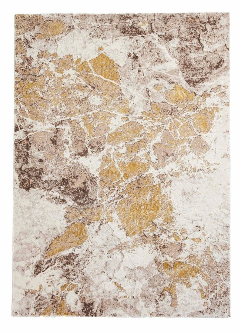 florence abstract rug in beige & silver (50033) 3 sizes available