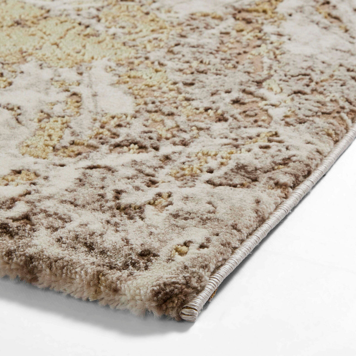 florence abstract rug in beige & silver (50033) 3 sizes available