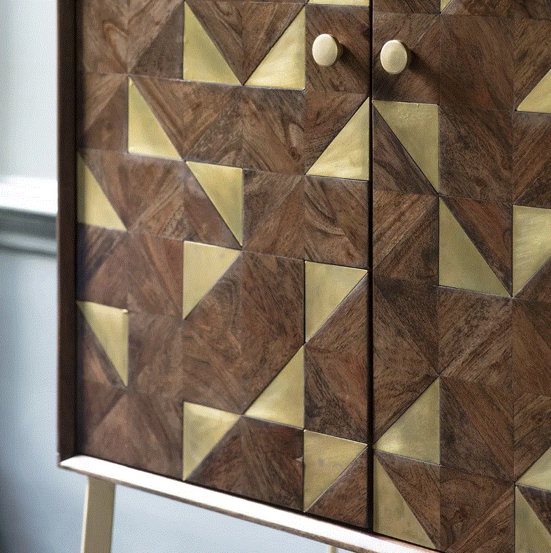 Tayo Wooden Bar Cabinet