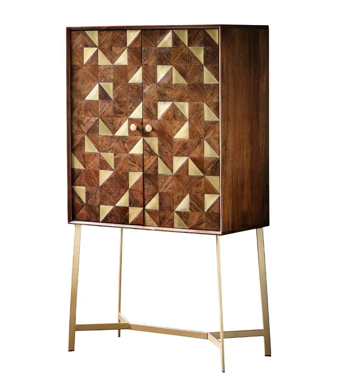 Tayo Wooden Bar Cabinet