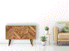Muna Mango Wood Sideboard with Drawers