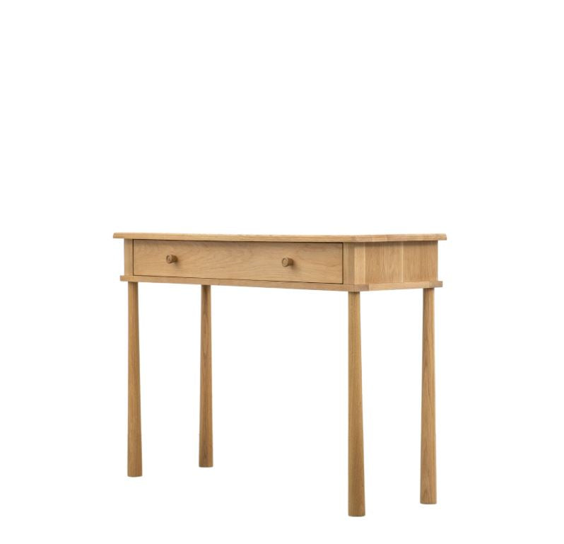 Hilder Natural Dressing Table with Drawer