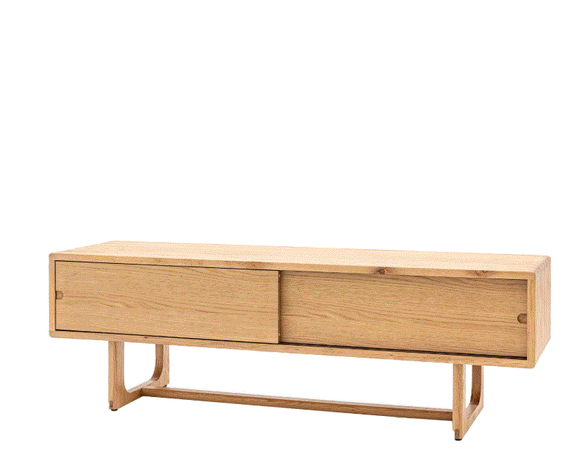 Chaleron Oak Wood Media Unit