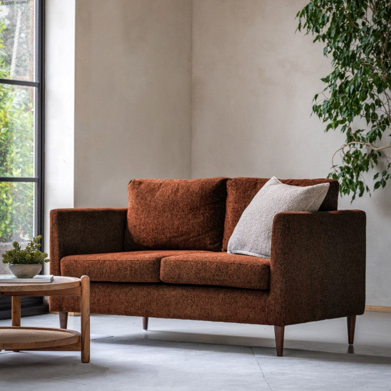 Garland 2 Seater Sofa in Rust