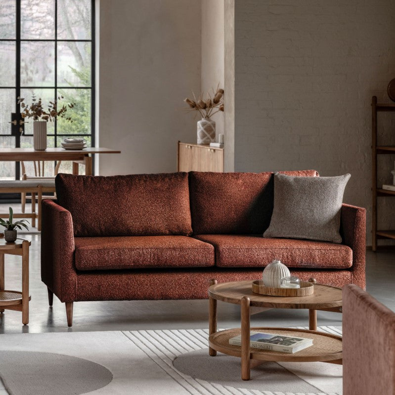 Garland 3 Seater Sofa in Rust