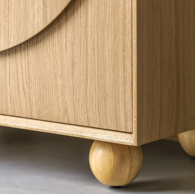 Gordo 2 Door Tall Sideboard Cupboard