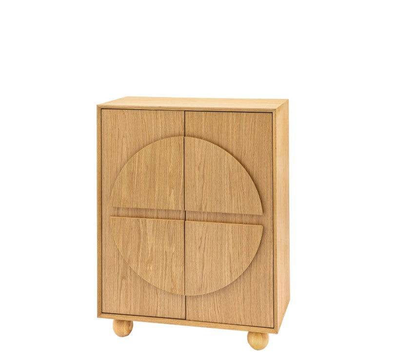 Gordo 2 Door Tall Sideboard Cupboard