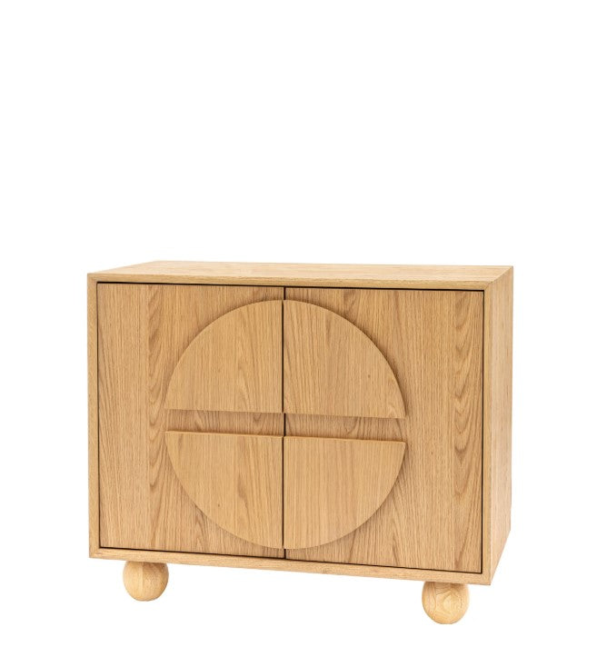Gordo Wooden Small 2 Door Sideboard Cabinet