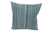 Green Stripe Outdoor Waterproof Scatter Cushion Reversible 17"