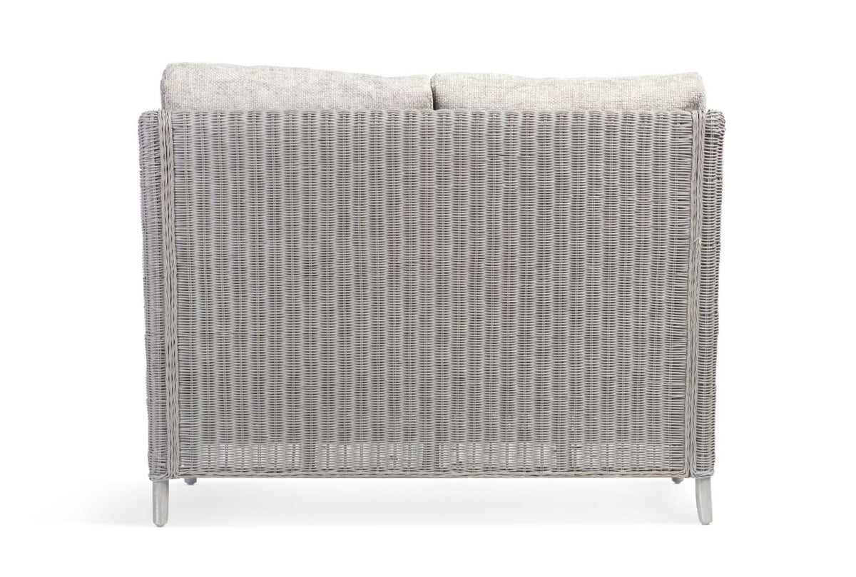 Eden Grey Cane 2 Seater Sofa