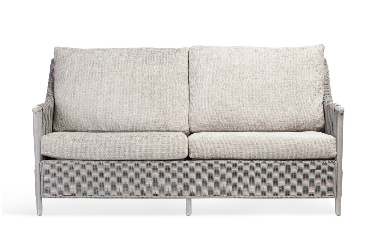 Eden Grey Cane 3 Seater Suite