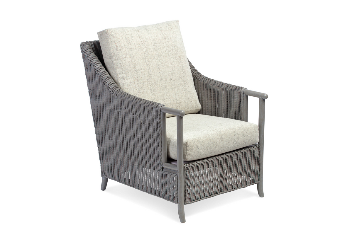 Eden Grey Cane Chair