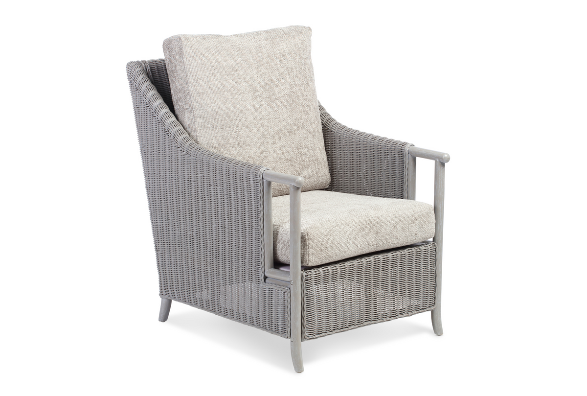 Eden Grey Cane 3 Seater Suite