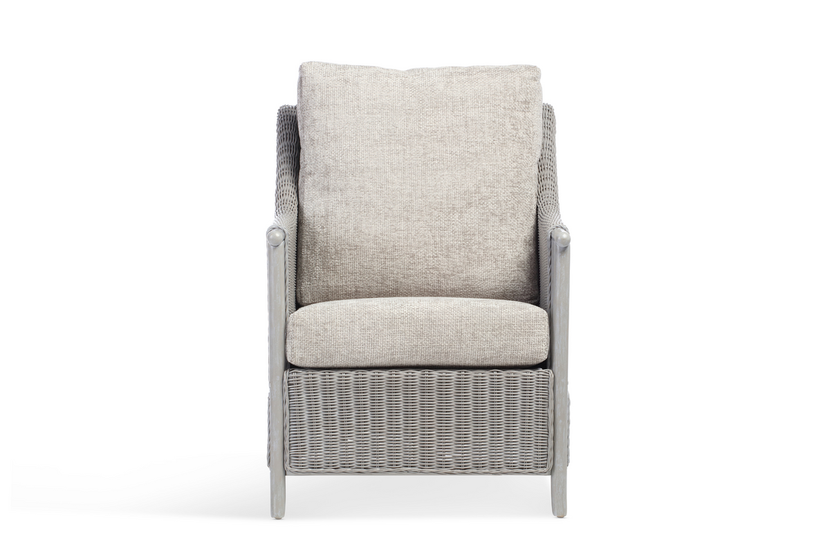 Eden Grey Cane 3 Seater Suite