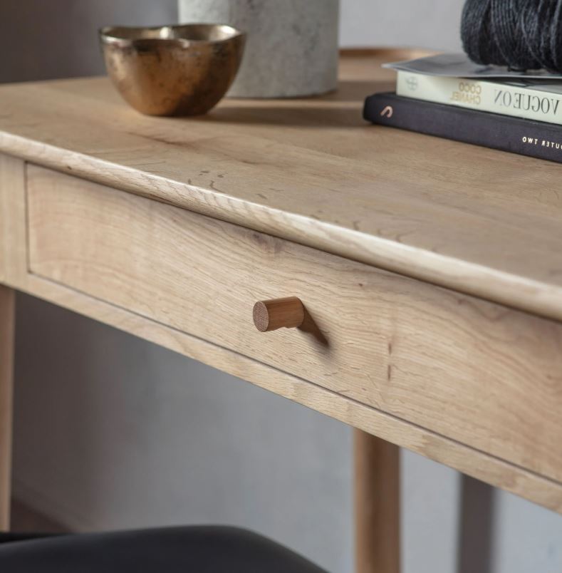 Kira Oak Dressing Table with Drawer