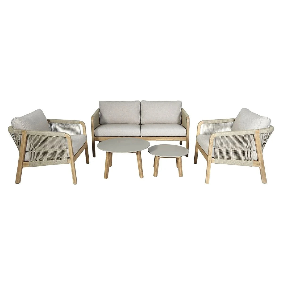 Haiti 2 Seat Sofa Set - Light Brown
