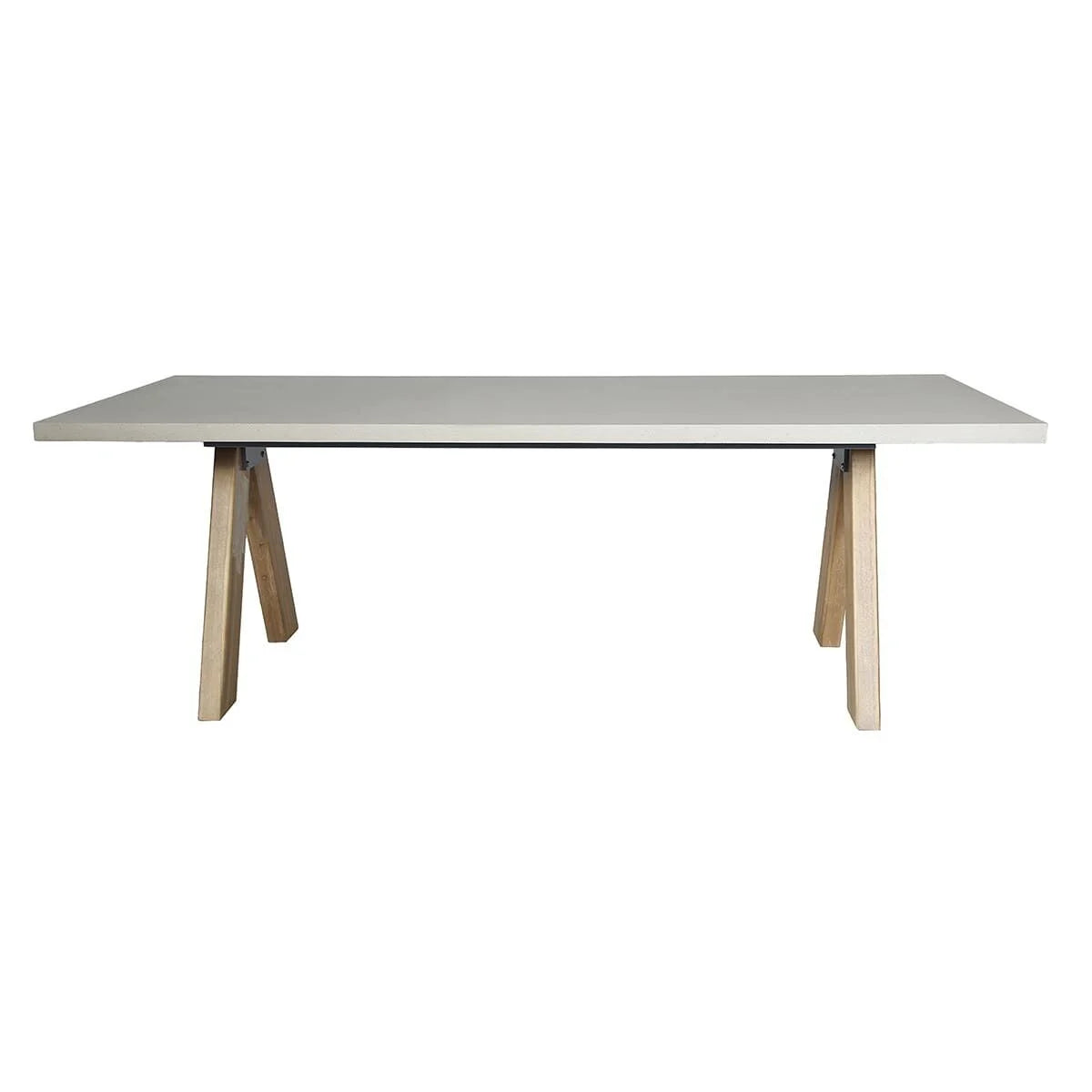 Haiti 8 Seat Rectangular Dining Set - Light Brown