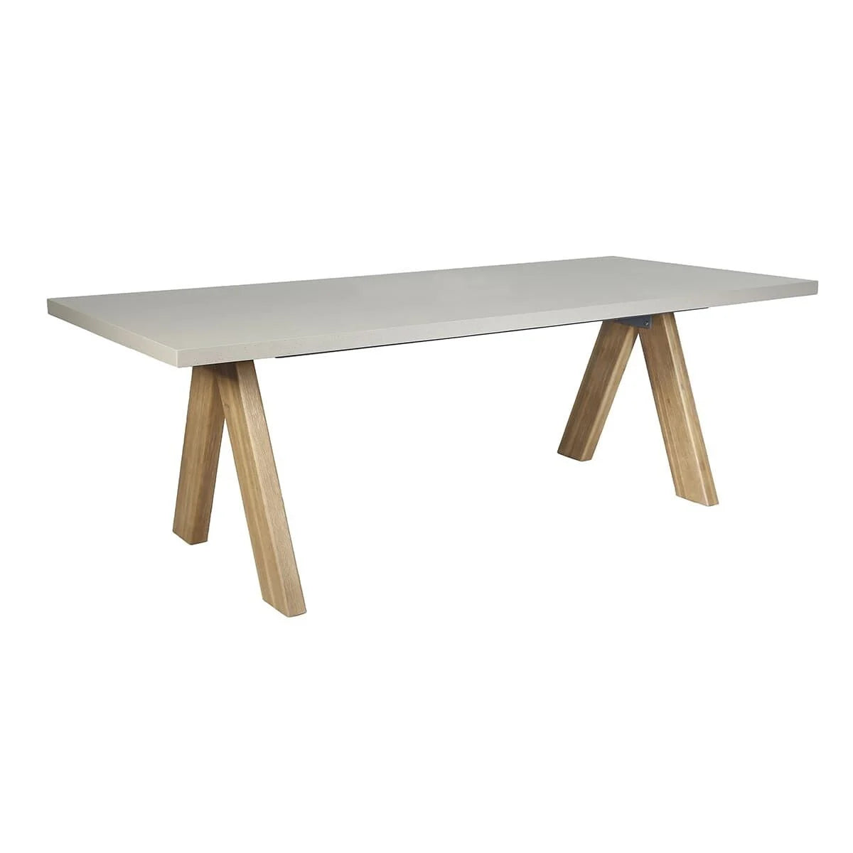 Haiti 8 Seat Rectangular Dining Set - Light Brown