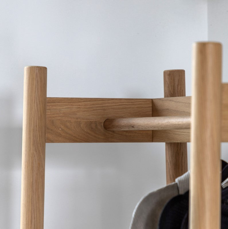 Hartford Open Wardrobe - Natural