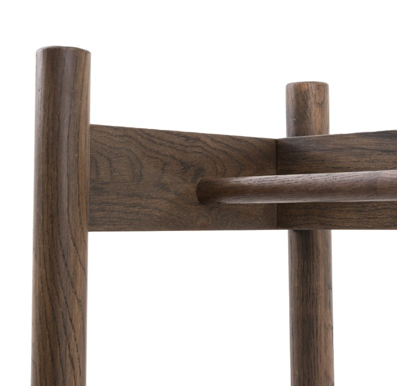 Hartford Open Wardrobe - Smoked Brown