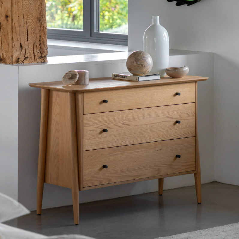 Harton Natural 3 Drawer Chest