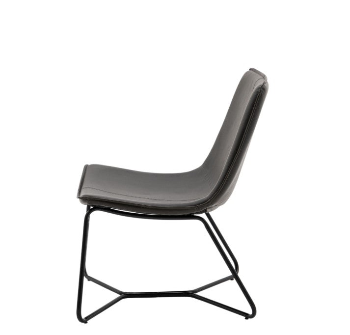 Hawking Charcoal Lounge Chair