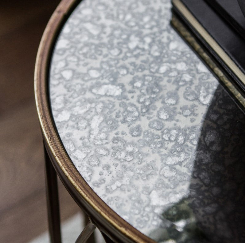 Highgate SideTable with Glass Top