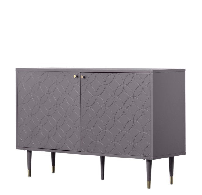 Holbrook Grey 2 Door Sideboard Cabinet