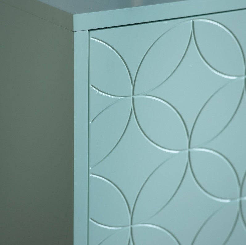 Holbrook Mint Green 2 Door Sideboard Cabinet