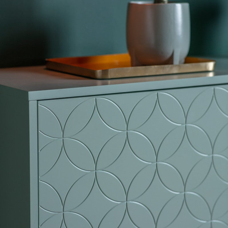 Holbrook Mint Green 2 Door Sideboard Cabinet