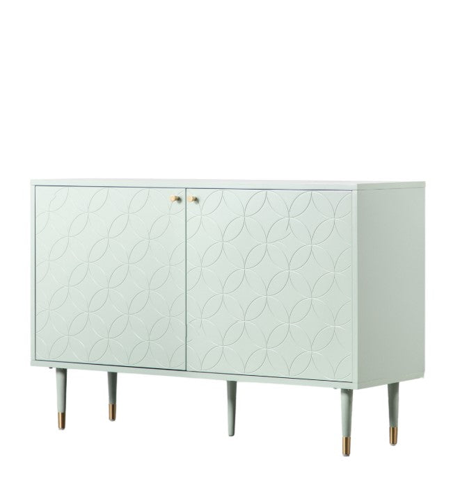 Holbrook Mint Green 2 Door Sideboard Cabinet