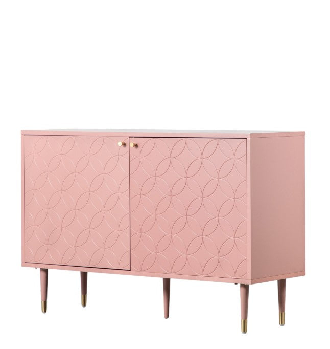 Holbrook Pink 2 Door Sideboard Cabinet