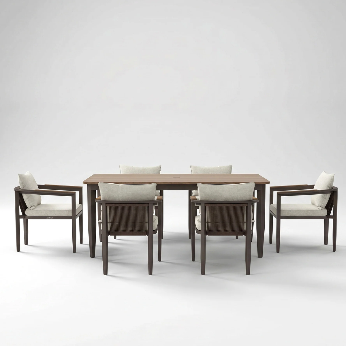 Homer Outdoor Range - 6 Seater Dining Set