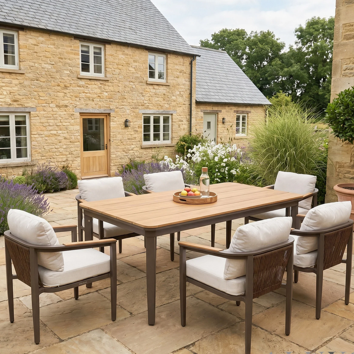 Homer Outdoor Range - 6 Seater Dining Set