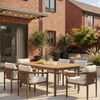 Homer Outdoor Range - 6 Seater Dining Set